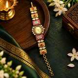 Rajwada Kundan Polki Watch