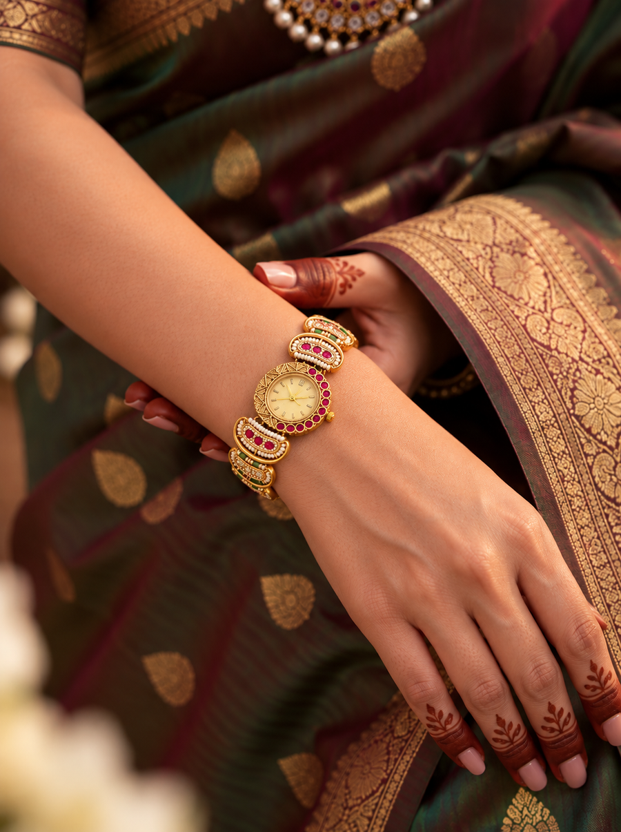 Kundan Polki Heritage Watch